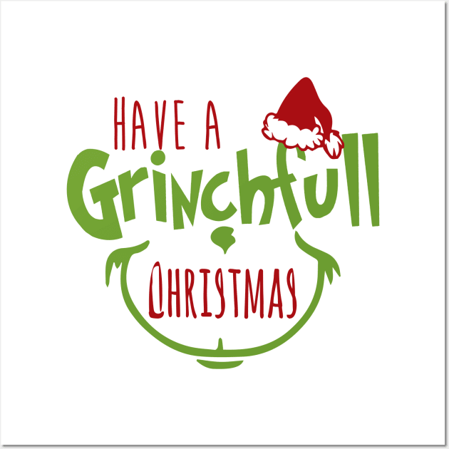 Grinchfull Wall Art by carolas